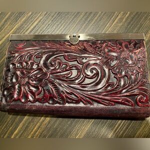 Patricia Nash wallet. Worn well.